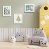 image:image2 Pack 9x12 FrontOpening Kids Artwork Frames Changeable Walnut  Magnetic Door Holds 50 Art Pieces Picture Frame Great for Kids Drawings Children Art Projects Crafts Schoolwork or HomeWhite