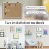 image:image2 Pack 9x12 FrontOpening Kids Artwork Frames Changeable Walnut  Magnetic Door Holds 50 Art Pieces Picture Frame Great for Kids Drawings Children Art Projects Crafts Schoolwork or HomeGrey