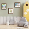 image:image2 Pack 9x12 FrontOpening Kids Artwork Frames Changeable Walnut  Magnetic Door Holds 50 Art Pieces Picture Frame Great for Kids Drawings Children Art Projects Crafts Schoolwork or HomeEcru