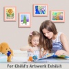 image:image2 Pack 9x12 FrontOpening Kids Artwork Frames Changeable Walnut  Magnetic Door Holds 50 Art Pieces Picture Frame Great for Kids Drawings Children Art Projects Crafts Schoolwork or HomePink