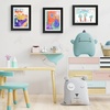 image:image2 Pack 9x12 FrontOpening Kids Artwork Frames Changeable Walnut  Magnetic Door Holds 50 Art Pieces Picture Frame Great for Kids Drawings Children Art Projects Crafts Schoolwork or HomeBlack