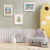 image:image2 Pack 9x12 FrontOpening Kids Artwork Frames Changeable Walnut  Magnetic Door Holds 50 Art Pieces Picture Frame Great for Kids Drawings Children Art Projects Crafts Schoolwork or HomeLight Pink