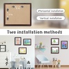 image:image2 Pack 9x12 FrontOpening Kids Artwork Frames Changeable Walnut  Magnetic Door Holds 50 Art Pieces Picture Frame Great for Kids Drawings Children Art Projects Crafts Schoolwork or HomeWalnut