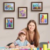 image:image2 Pack 9x12 FrontOpening Kids Artwork Frames Changeable Walnut  Magnetic Door Holds 50 Art Pieces Picture Frame Great for Kids Drawings Children Art Projects Crafts Schoolwork or HomeWalnut