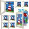image:image2 Pack 9x12 FrontOpening Kids Artwork Frames Changeable Walnut  Magnetic Door Holds 50 Art Pieces Picture Frame Great for Kids Drawings Children Art Projects Crafts Schoolwork or HomeGrey