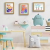 image:image2 Pack 9x12 FrontOpening Kids Artwork Frames Changeable Walnut  Magnetic Door Holds 50 Art Pieces Picture Frame Great for Kids Drawings Children Art Projects Crafts Schoolwork or HomeBrown