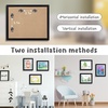 image:image2 Pack 9x12 FrontOpening Kids Artwork Frames Changeable Walnut  Magnetic Door Holds 50 Art Pieces Picture Frame Great for Kids Drawings Children Art Projects Crafts Schoolwork or HomeBlack