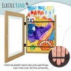 image:image2 Pack 9x12 FrontOpening Kids Artwork Frames Changeable Walnut  Magnetic Door Holds 50 Art Pieces Picture Frame Great for Kids Drawings Children Art Projects Crafts Schoolwork or HomeBrown