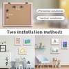 image:image2 Pack 9x12 FrontOpening Kids Artwork Frames Changeable Walnut  Magnetic Door Holds 50 Art Pieces Picture Frame Great for Kids Drawings Children Art Projects Crafts Schoolwork or HomeLight Pink