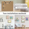 image:image2 Pack 9x12 FrontOpening Kids Artwork Frames Changeable Walnut  Magnetic Door Holds 50 Art Pieces Picture Frame Great for Kids Drawings Children Art Projects Crafts Schoolwork or HomeBrown