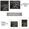 image:imageGolden State Art 12x12 Picture Frame  Ivory Mat for 8x8 Photos  White Wood Grain Style  Wall Display  Great for Weddings Photos Anniversary Photos Memories PaintingWhite