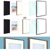 image:imageGolden State Art 12x12 Picture Frame  Ivory Mat for 8x8 Photos  White Wood Grain Style  Wall Display  Great for Weddings Photos Anniversary Photos Memories PaintingGray