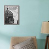 image:imageGolden State Art 12x12 Picture Frame  Ivory Mat for 8x8 Photos  White Wood Grain Style  Wall Display  Great for Weddings Photos Anniversary Photos Memories PaintingGray