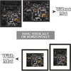 image:imageGolden State Art 12x12 Picture Frame  Ivory Mat for 8x8 Photos  White Wood Grain Style  Wall Display  Great for Weddings Photos Anniversary Photos Memories PaintingBlack