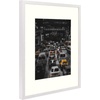 image:imageGolden State Art 12x12 Picture Frame  Ivory Mat for 8x8 Photos  White Wood Grain Style  Wall Display  Great for Weddings Photos Anniversary Photos Memories PaintingWhite