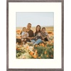 image:imageGolden State Art 12x12 Picture Frame  Ivory Mat for 8x8 Photos  White Wood Grain Style  Wall Display  Great for Weddings Photos Anniversary Photos Memories PaintingGray
