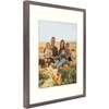 image:imageGolden State Art 12x12 Picture Frame  Ivory Mat for 8x8 Photos  White Wood Grain Style  Wall Display  Great for Weddings Photos Anniversary Photos Memories PaintingGray