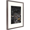 image:imageGolden State Art 12x12 Picture Frame  Ivory Mat for 8x8 Photos  White Wood Grain Style  Wall Display  Great for Weddings Photos Anniversary Photos Memories PaintingGray