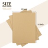 image:imageGolden State Art 25 Pack 12x16 Corrugated Cardboard Sheet 2mm Thick Inserts  Brown Flat Cardboard Pads For Packing Mailing Moving Shipping DIY CraftsBrowm