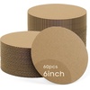 image:imageGolden State Art 25 Pack 3 Inch Round Corrugated Cardboard Sheets Brown  2mm Thick Flat Packaging Cardboard Pads Circle Paper Sheets For Kids DIY Crafts For Wedding Christmas Festival DecorBrown