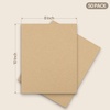 image:imageGolden State Art 50 Pack 12x12 Corrugated Cardboard Sheet Flat Cardboard Pads Inserts 116 Thick Great for Crafts Mailing Packaging Kraft Brown  Card board Square Filler Pads for Art Crafts Photos amp Packaging Shipping BrownBrown50 Pack
