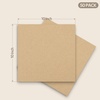image:imageGolden State Art 50 Pack 12x12 Corrugated Cardboard Sheet Flat Cardboard Pads Inserts 116 Thick Great for Crafts Mailing Packaging Kraft Brown  Card board Square Filler Pads for Art Crafts Photos amp Packaging Shipping BrownBrown50 Pack