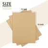 image:imageGolden State Art 50 Pack 12x16 Corrugated Cardboard Sheet 18 Thick Insert  Flat Cardboard Inserts Brown Flat Layer Pads For Packing Mailing or Art CraftsBrowm