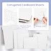 image:imageGolden State Art 50 Pack 18 16x20 Corrugated Cardboard Sheets for Packing  White Flat Square Inserts Layer Pads for Mailing Packaging or Art Crafts Photo Backing Oneside White10 Pack