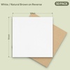 image:imageGolden State Art 50 Pack 18 16x20 Corrugated Cardboard Sheets for Packing  White Flat Square Inserts Layer Pads for Mailing Packaging or Art Crafts Photo Backing Oneside White50 Pack
