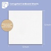 image:imageGolden State Art 50 Pack 18 16x20 Corrugated Cardboard Sheets for Packing  White Flat Square Inserts Layer Pads for Mailing Packaging or Art Crafts Photo Backing Oneside White10 Pack