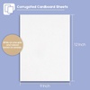 image:imageGolden State Art 50 Pack 18 16x20 Corrugated Cardboard Sheets for Packing  White Flat Square Inserts Layer Pads for Mailing Packaging or Art Crafts Photo Backing Oneside White10 Pack