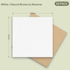image:imageGolden State Art 50 Pack 18 16x20 Corrugated Cardboard Sheets for Packing  White Flat Square Inserts Layer Pads for Mailing Packaging or Art Crafts Photo Backing Oneside White50 Pack