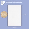 image:imageGolden State Art 50 Pack 18 16x20 Corrugated Cardboard Sheets for Packing  White Flat Square Inserts Layer Pads for Mailing Packaging or Art Crafts Photo Backing Oneside White10 Pack