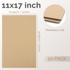 image:imageGolden State Art 50 Pack 9x12 Corrugated Cardboard Sheets Brown  Flat Cardboard Inserts Layer Pads For Packaging Shipping Mailing For Crafting ArtBrown