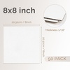 image:imageGolden State Art 50 Pack 9x12 Corrugated Cardboard Sheets Brown  Flat Cardboard Inserts Layer Pads For Packaging Shipping Mailing For Crafting ArtWhite