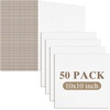 image:imageGolden State Art 50 Pack 9x12 Corrugated Cardboard Sheets Brown  Flat Cardboard Inserts Layer Pads For Packaging Shipping Mailing For Crafting ArtWhite