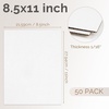 image:imageGolden State Art 50 Pack 9x12 Corrugated Cardboard Sheets Brown  Flat Cardboard Inserts Layer Pads For Packaging Shipping Mailing For Crafting ArtWhite