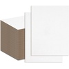 image:imageGolden State Art 50 Pack 9x12 Corrugated Cardboard Sheets Brown  Flat Cardboard Inserts Layer Pads For Packaging Shipping Mailing For Crafting ArtWhite
