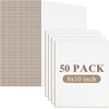 image:imageGolden State Art 50 Pack 9x12 Corrugated Cardboard Sheets Brown  Flat Cardboard Inserts Layer Pads For Packaging Shipping Mailing For Crafting ArtWhite