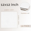 image:imageGolden State Art 50 Pack 9x12 Corrugated Cardboard Sheets Brown  Flat Cardboard Inserts Layer Pads For Packaging Shipping Mailing For Crafting ArtWhite