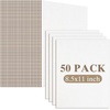 image:imageGolden State Art 50 Pack 9x12 Corrugated Cardboard Sheets Brown  Flat Cardboard Inserts Layer Pads For Packaging Shipping Mailing For Crafting ArtWhite