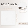 image:imageGolden State Art 50 Pack 9x12 Corrugated Cardboard Sheets Brown  Flat Cardboard Inserts Layer Pads For Packaging Shipping Mailing For Crafting ArtWhite