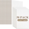 image:imageGolden State Art 50 Pack 9x12 Corrugated Cardboard Sheets Brown  Flat Cardboard Inserts Layer Pads For Packaging Shipping Mailing For Crafting ArtWhite