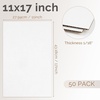 image:imageGolden State Art 50 Pack 9x12 Corrugated Cardboard Sheets Brown  Flat Cardboard Inserts Layer Pads For Packaging Shipping Mailing For Crafting ArtWhite