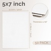 image:imageGolden State Art 50 Pack 9x12 Corrugated Cardboard Sheets Brown  Flat Cardboard Inserts Layer Pads For Packaging Shipping Mailing For Crafting ArtWhite