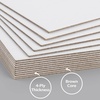 image:imageGolden State Art 8x12 Picture Mat Matte Backerboards for Framing 50 Pack  White Backing Boards for Art Prints Photos Crafts and DIY Projects12x12