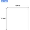 image:imageGolden State Art 8x12 Picture Mat Matte Backerboards for Framing 50 Pack  White Backing Boards for Art Prints Photos Crafts and DIY Projects12x12