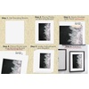 image:imageGolden State Art 8x12 Picture Mat Matte Backerboards for Framing 50 Pack  White Backing Boards for Art Prints Photos Crafts and DIY Projects16x20