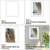 image:imageGolden State Art 8x12 Picture Mat Matte Backerboards for Framing 50 Pack  White Backing Boards for Art Prints Photos Crafts and DIY Projects4x6