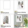 image:imageGolden State Art 8x12 Picture Mat Matte Backerboards for Framing 50 Pack  White Backing Boards for Art Prints Photos Crafts and DIY Projects6x8
